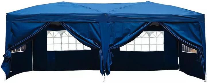 Outsunny Faltzelt in Blau mit Stahlrohr ca. 600x255x300 cm ab 149,99€ (statt 200€)