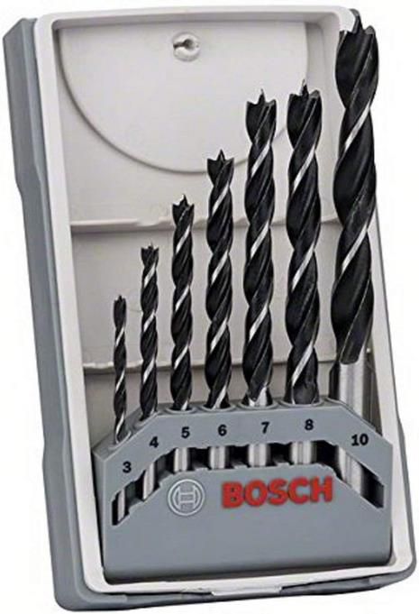 Bosch Professional Robust Line Holzspiralbohrer Set 7 tlg. für 5,99€ (statt 10€)   Prime