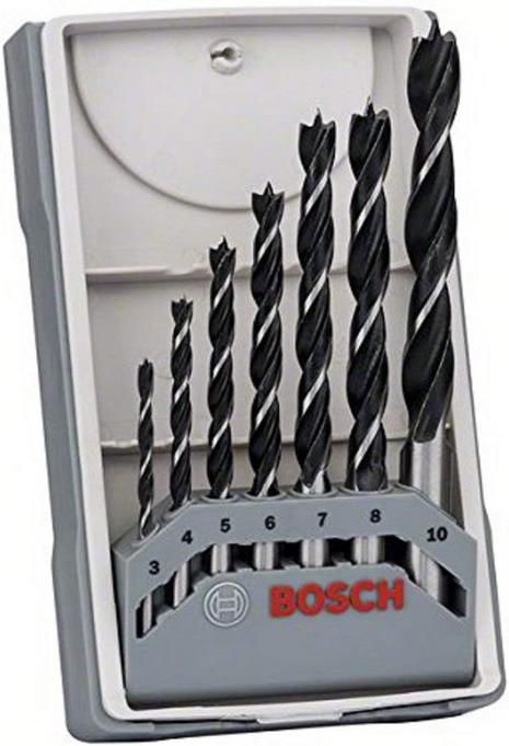 Bosch Professional Robust Line Holzspiralbohrer Set 7 tlg. für 5,20€ (statt 10€)