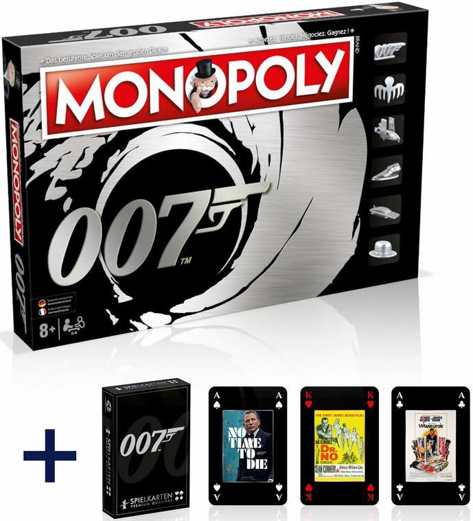 Monopoly James Bond 007 + Kartenspiel für 35,99€ (statt 50€)