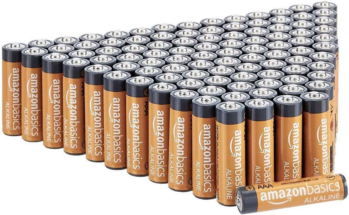 200er Pack Amazon Basics AAA Alkalibatterien 1,5V für 23,52€ (statt 34€)