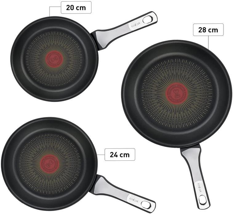 Tefal G25991 Unlimited On Pfannenset 3 teilig für 94€ (statt 118€)