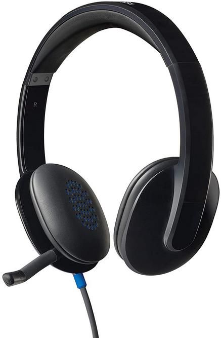 Logitech H540 Kopfhörer mit verstellbarem Mikrofon und Rauschunterdrückung für 19,54€ (statt 24€)   Prime