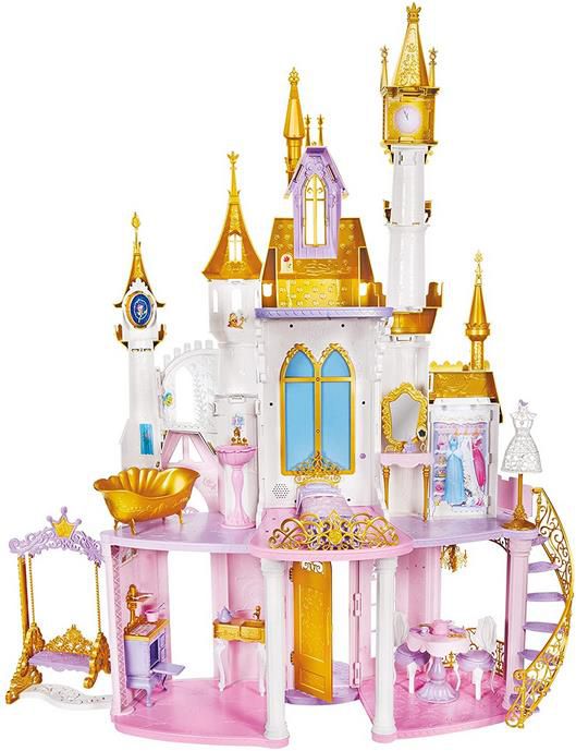 Hasbro Disney   Prinzessinnen Festtagsschloss   Puppenhaus mit Musik und Lichtershow für 96€ (statt 115€)