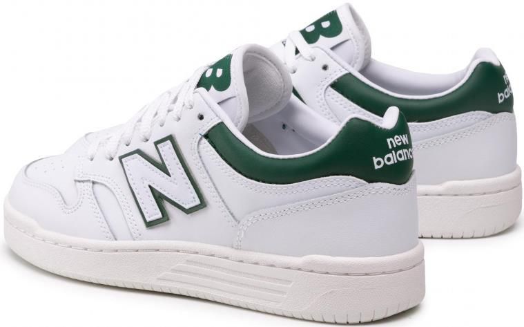 New Balance BB480LGT Herrensneaker in Weiß für 62€ (statt 76€)   Größe 45   47,5