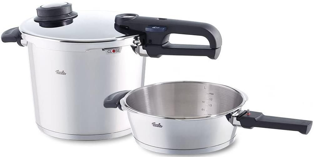 Fissler vitavit premium Schnellkochtopf Set, 2 teilig für 224,99€ (statt 334€)