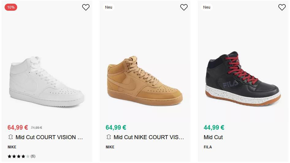 Deichmann: 20% Rabatt Advents Special auf ausgewählte Artikel   z.B. Kappa Mid Cut SHAB Herren Boots für 31,99€ (statt 40€)