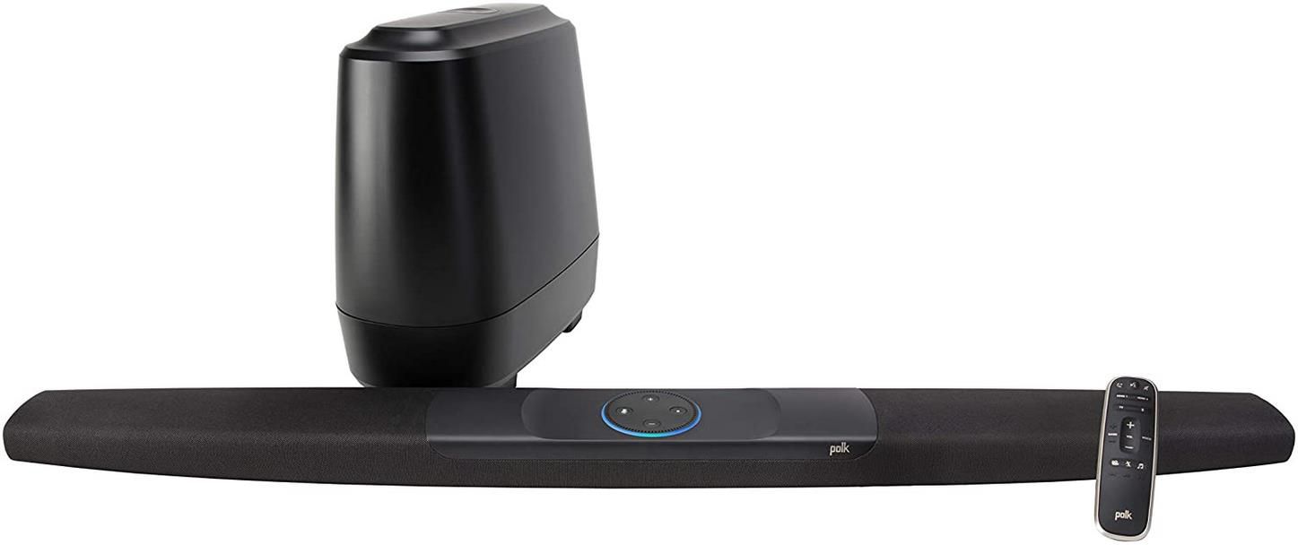 Polk Audio Command Bar   Soundbar mit Subwoofer (Alexa in Französisch) für 193,07€ (statt 299€)