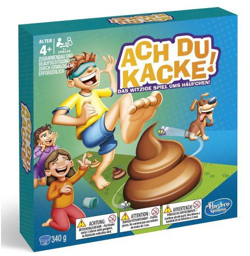 Hasbro Ach du Kacke! Kinderspiel für 13,99€ (statt 22€)   Prime