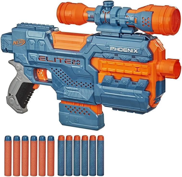 Hasbro Nerf Elite 2.0 Phoenix CS 6   Spielzeug Blaster für 16,99€ (statt 21€)