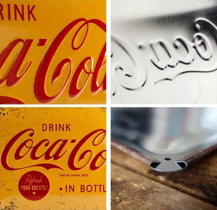 Nostalgic Art   Coca Cola Retro Blechschild 20 x 30 cm für 4,49€ (statt 11€)   Prime
