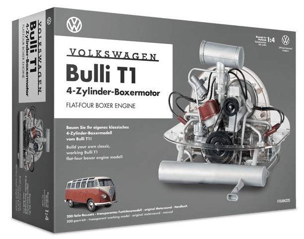 Franzis VW Bulli T1 Motorbausatz im 1:4 Maßstab mit 200 Teilen für 79€ (statt 129€)