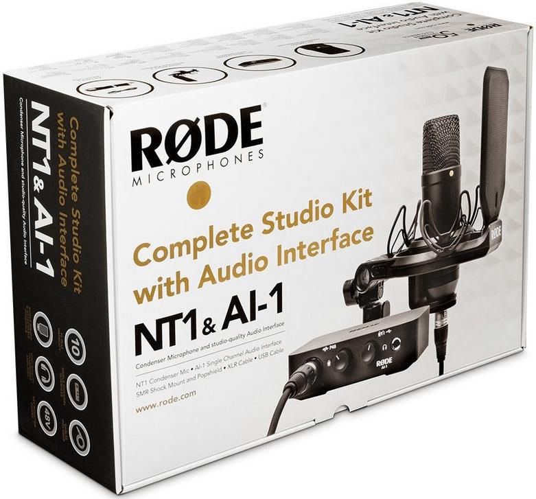 Rode Microphones NT1 A Complete Studio Kit für 205,99€ (statt 289€)