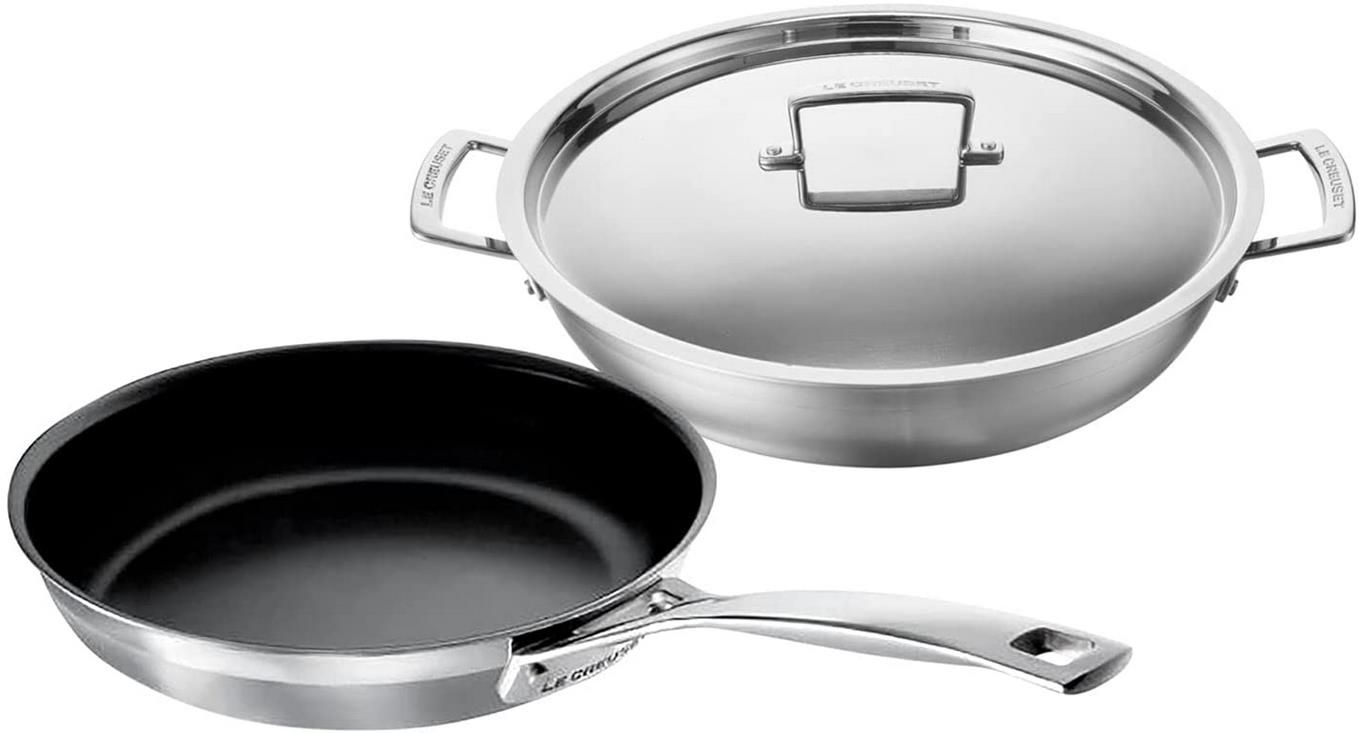 Le Creuset 3 PLY Pfannenset   3 teilig für 118,19€ (statt 140€)