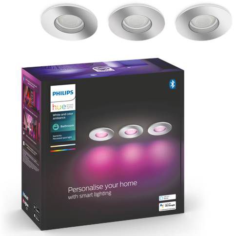 Philips Hue White & Color Ambience Xamento 3er Set für 123,87€ (statt 171€)