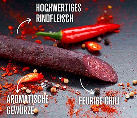 25er Pack Grillido Sportwurst Rind & Chilli ab 19,79€ (statt 25€)
