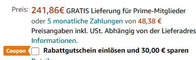 Rauch Möbel Alabama Kleiderschrank inkl. Kleiderstangen & Einlegeböden für 211,86€ (statt 485€)