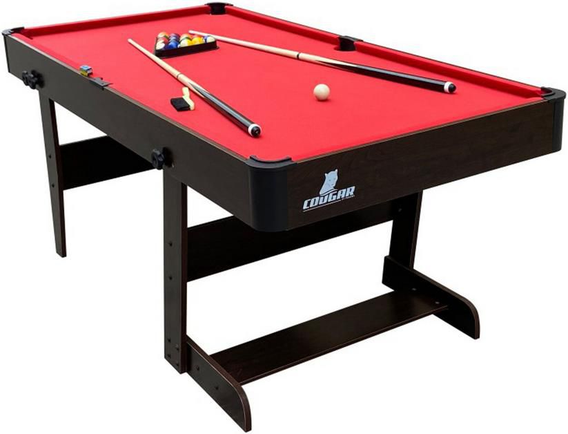 Cougar Hustle XL Billardtisch mit Kugeln und Queues für 264,89€ (statt 306€)