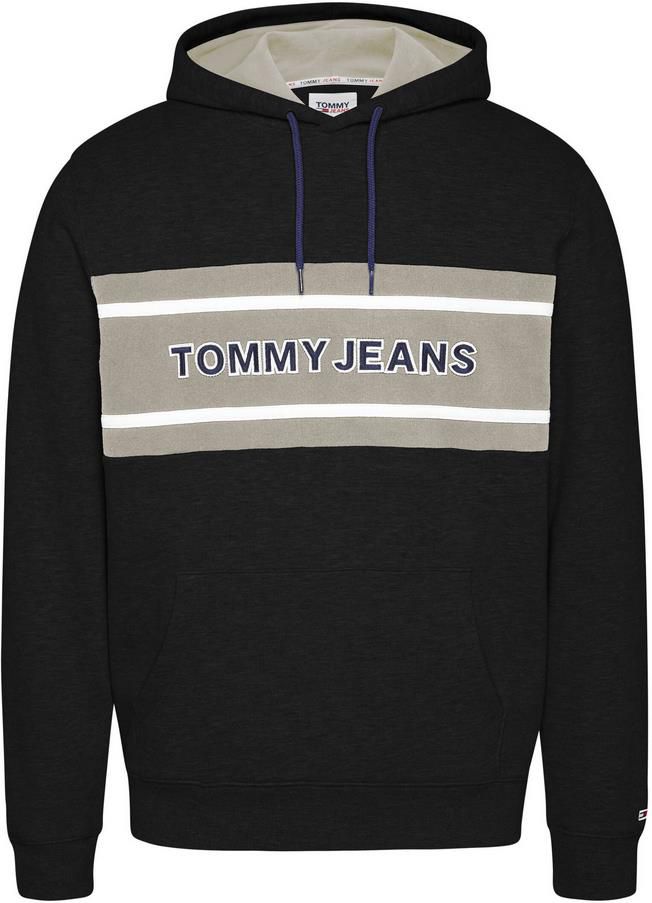 Tommy Jeans Pieced Band Logo Herren Sweatshirt mit Kapuze in zwei Farben für je 57,72€ (statt 99€)