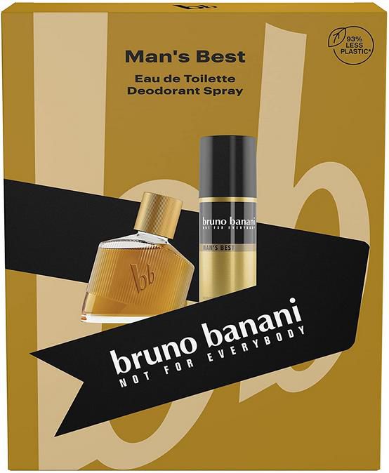 Bruno Banani Mans Best Geschenkset mit 30ml Eau de Toilette + 50ml Deo für 13,49€ (statt 19€)