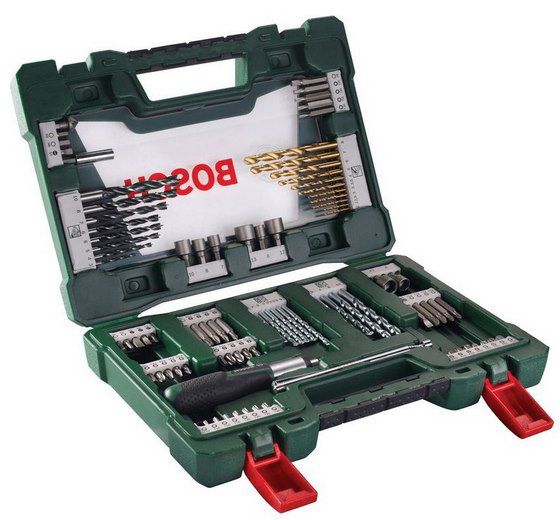 Bosch V Line Titanium Bohrer  & Bit Set (91 teilig) für 28,49€ (statt 35€)