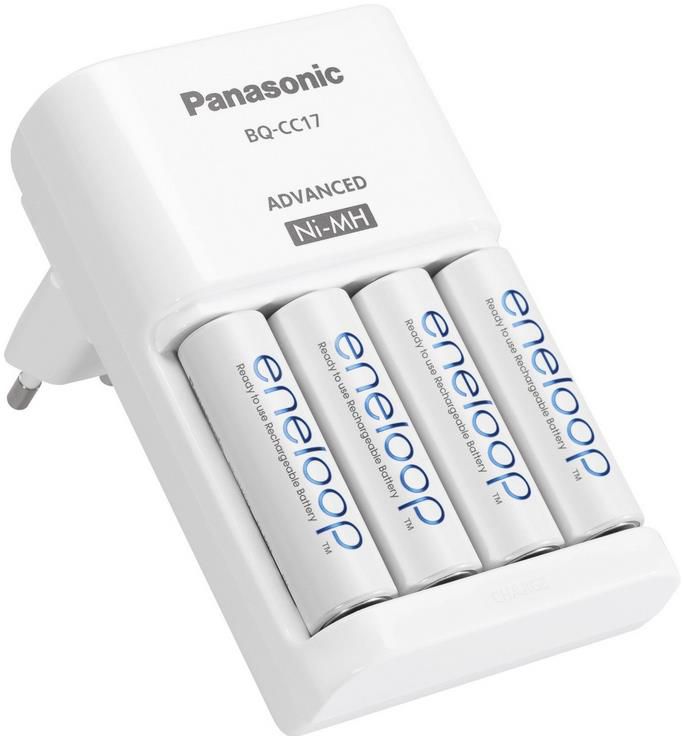 Panasonic Eneloop K KJ17MCC40E intelligentes Premium Ladegerät für AA und AAA Akkus für 19,90€ (statt 26€)   Prime