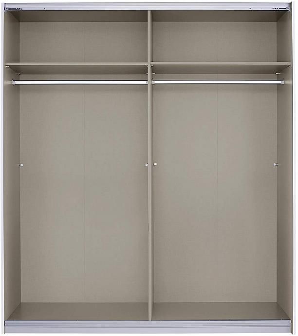 Rauch Subito Schwebetürenschrank in Weiß mit Spiegel 136x197x61 cm für 262,95€ (statt 320€)