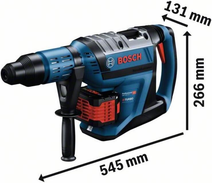 Bosch BITURBO mit SDS max GBH 18V 45 C Akku Bohrhammer ohne Akku und Ladegerät für 495€ (statt 615€)