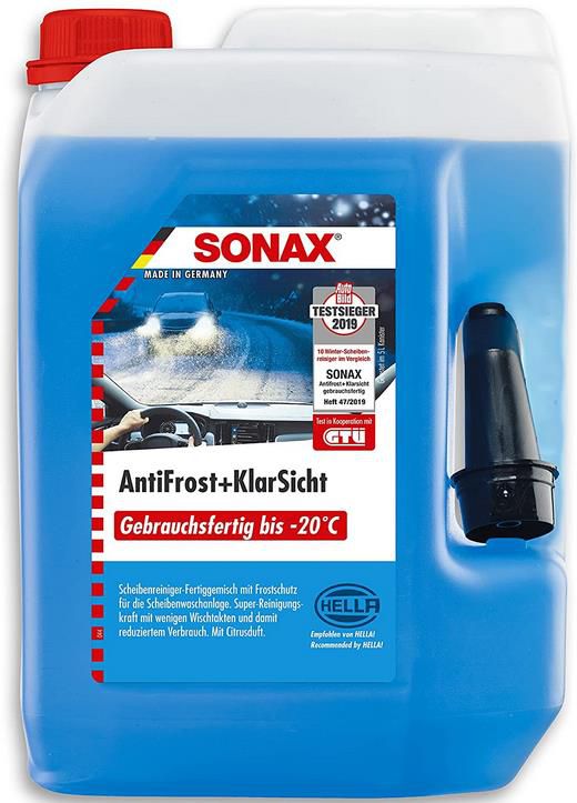 SONAX AntiFrost+KlarSicht   Gebrauchsfertig bis  20° C im 5 Liter Kanister für 8,98€ (statt 13€)   Prime