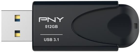 PNY Attaché 4   3.1 USB Stick mit 512GB für 34,99€ (statt 41€)