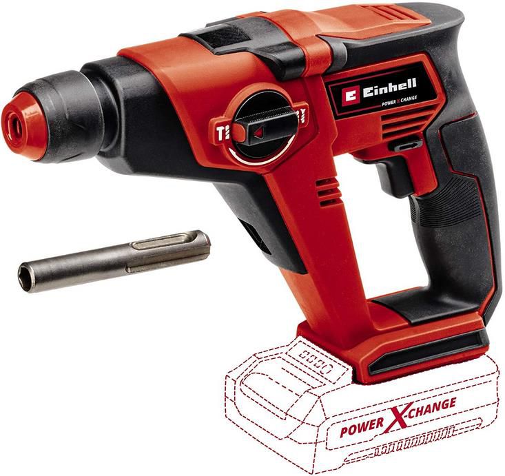 Einhell TE HD 18/12 Li Solo Power X Change   Akku Bohrhammer ohne Akku und Ladegerät für 64,49€ (statt 76€)