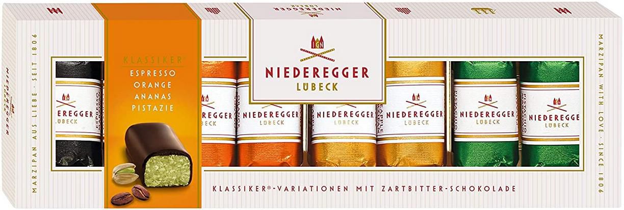 Niederegger   Marzipan Klassiker Variationen 100g für 3,06€ (statt 4€)   20€ MBW