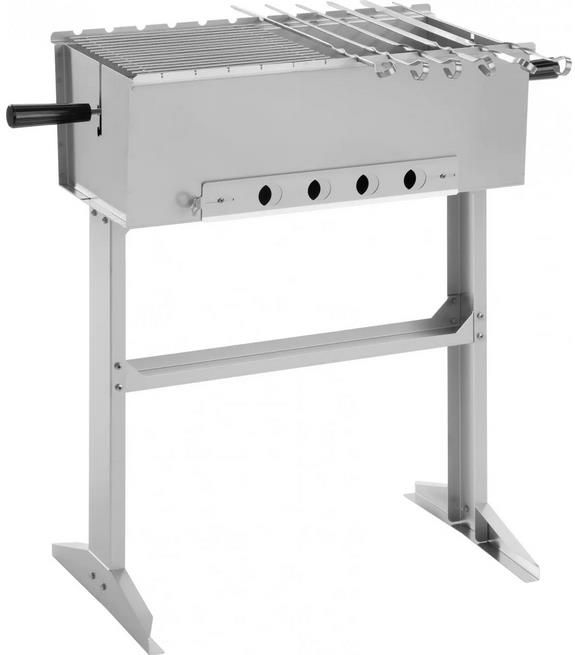 Thüros Baikal Holzkohle Schaschlikgrill mit 30 x 60 cm Grillfläche für 140€ (statt 199€)