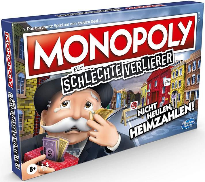 Monopoly für schlechte Verlierer für 17,79€ (statt 23€)   Prime