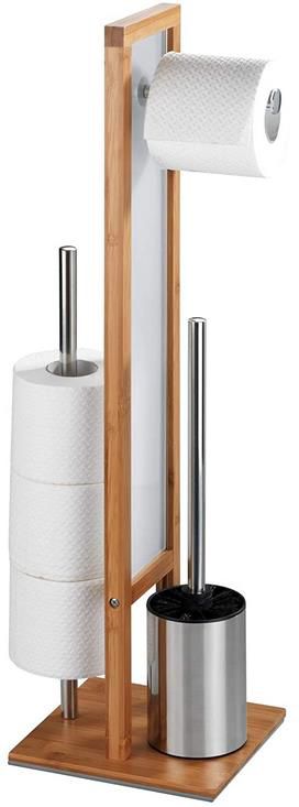 Wenko Stand WC Garnitur Rivalta 18 x 70 x 23 cm für 35,87€ (statt 44€)