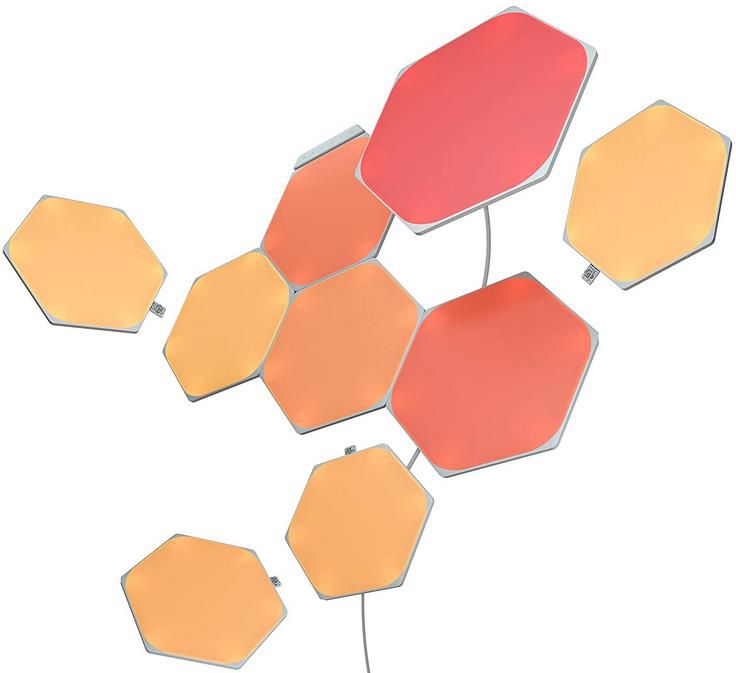 Nanoleaf Beleuchtung im Angebot bei Amazon   Nanoleaf Shapes Hexagons Starter Kit   15 Panels für 195,99€ (statt 273€)