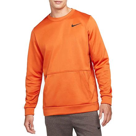 Nike Therma Rundhalsshirt in Orange für 31,47€ (statt 41€)