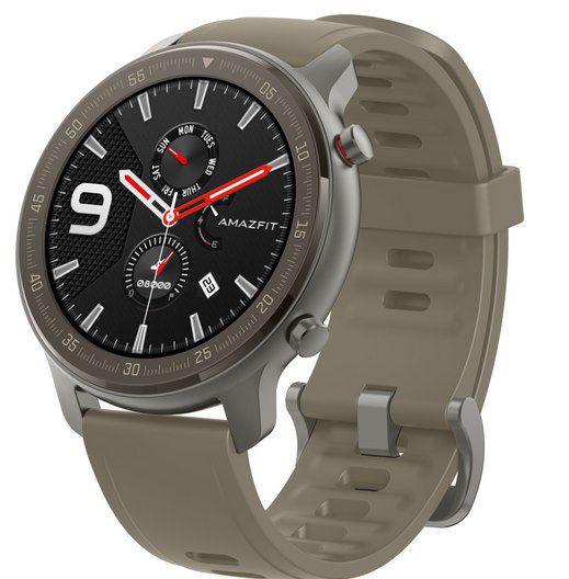 Xiaomi Huami Amazfit GTR Titanium Smartwatch mit 47mm & AMOLED Display für 79,13€ (statt 105€)