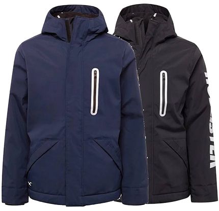 Hollister Jacke in Blau und Schwarz für je 56,18€ (statt 100€)