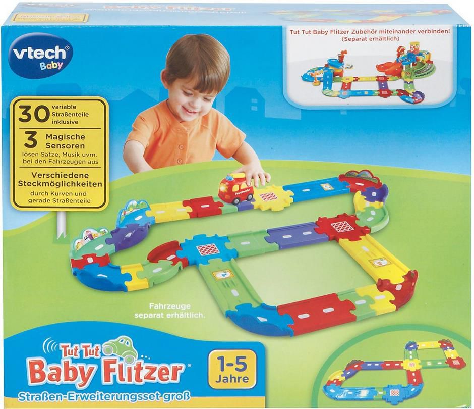 Vtech Tut Tut Baby Flitzer   Spielzeug Auto Straßen Erweiterungsset für 19,94€ (statt 31€)