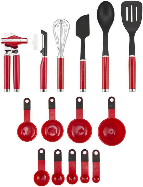 KitchenAid KO447BXERI Küchenhelfer Set 15 teilig für 44€ (statt 80€)