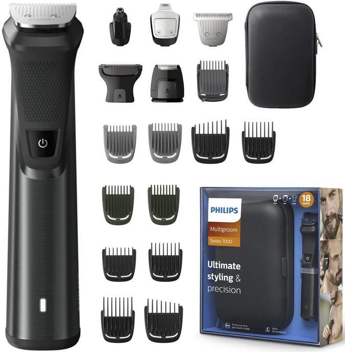 Philips MG7785/20 Multigroom Series 7000   18 in 1 Trimmer für 59,99€ (statt 100€)