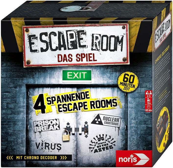 Noris Escape Room (Grundspiel)   Familien und Gesellschaftsspiel für 24,99€ (statt 30€)   Prime