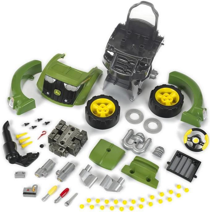 Theo Klein 3916 John Deere 56 teilige Traktormotor Nachbildung mit vielen Funktionen für 59,99€ (statt 70€)