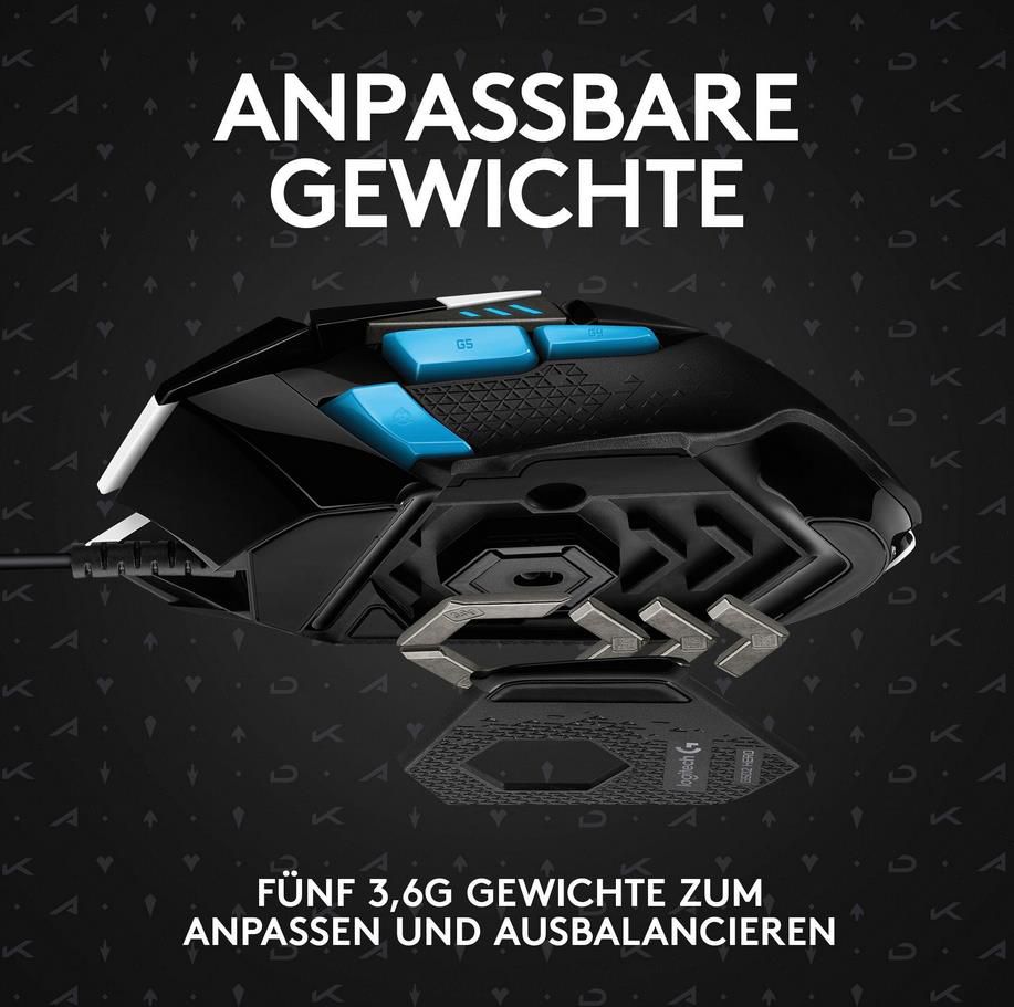 Logitech G213 Prodigy Gaming Tastatur + G502 HERO Maus für 64,90€ (statt 81€)