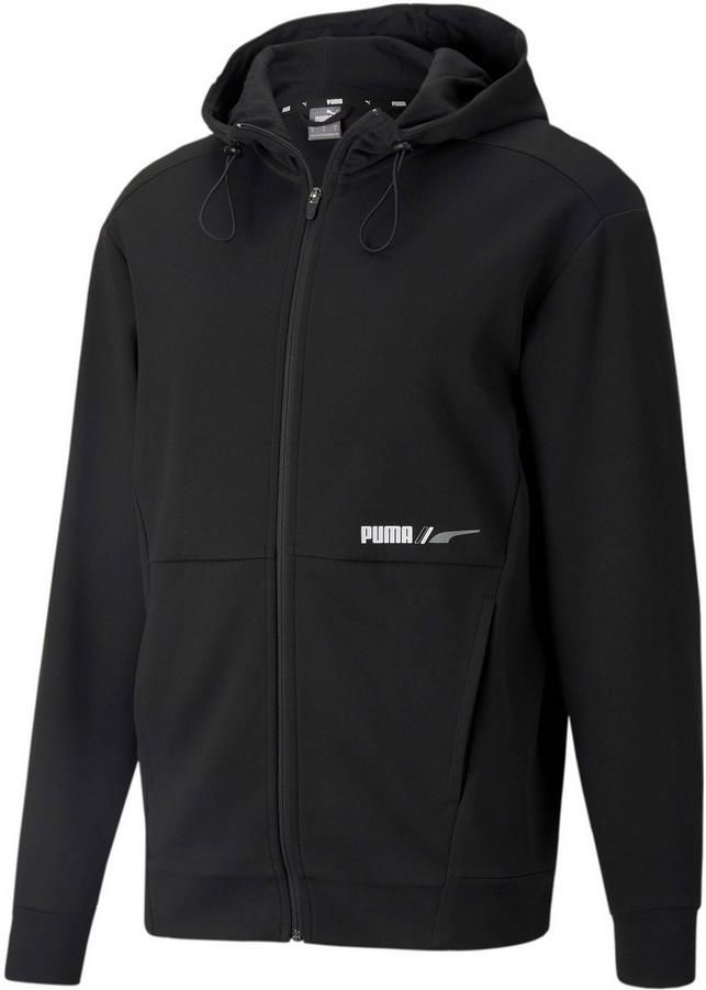 Puma Herren Sweatjacke in Schwarz für 33,72€ (statt 50€)