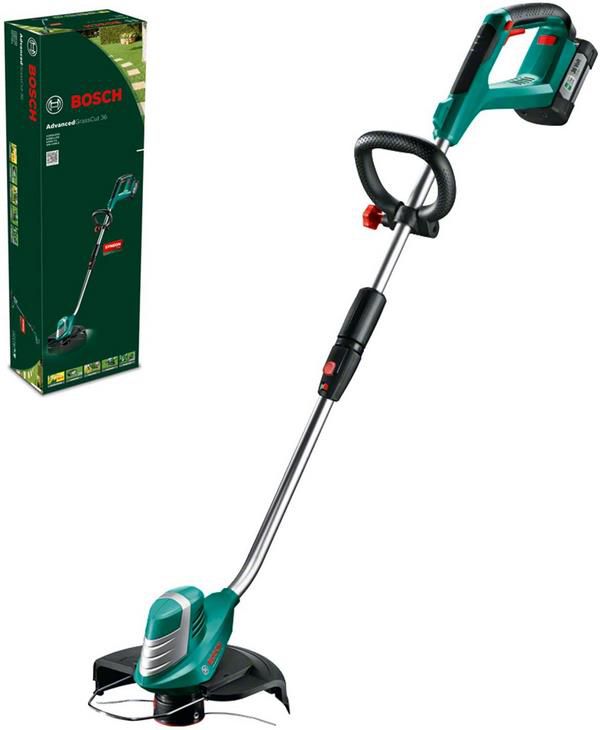 Bosch AdvancedGrassCut 36 Akku Rasentrimmer 36V + Akku für 186€ (statt 211€)