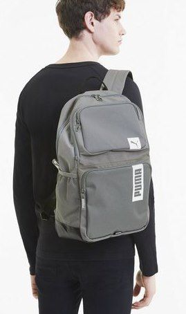 PUMA Tagesrucksack Deck II in Grau für 10,47€ (statt 17€)