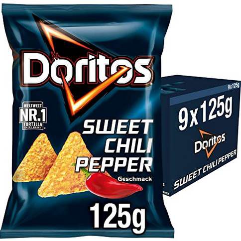 9er Pack Doritos Sweet Chili Pepper Tortilla Nachos ab 8€ – Prime Sparabo