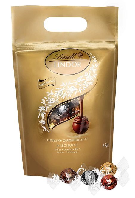 1kg Lindt & Sprüngli Lindor Kugeln versch. Sorten ab je 17€ (statt 22€)   Prime Sparabo